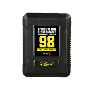 Rolux Compact 98Wh V Mount/Gold Mount Battery