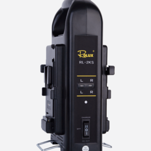 Rolux Dual Channel V Mount Battery Charger
