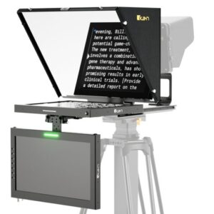 Professional 17 in. High Bright SDI Beam Splitter Teleprompter w/ Talent Monitor Kit
