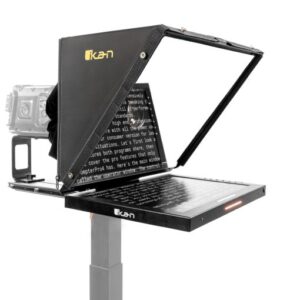 Professional 19 in. High Bright Beam Splitter Teleprompter w/ Widescreen SDI Tally Monitor