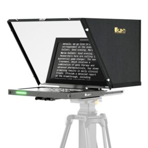 Professional 15 in. High Bright PTZ Teleprompter w/ Widescreen Tally SDI Monitor