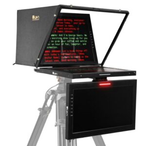 Aura™ Professional 19 in. High Bright SDI PTZ Teleprompter w/ Talent Monitor Kit