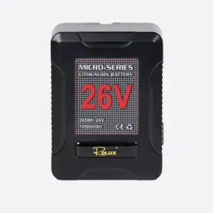 Rolux Mirco Series 26V V-Mount/Gold-Mount Battery