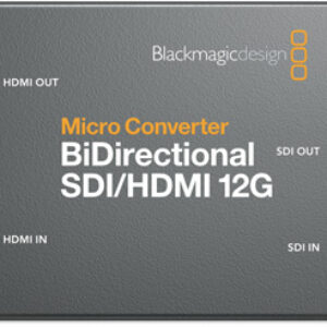 Micro Converter BiDirectional SDI/HDMI 12G wPSU